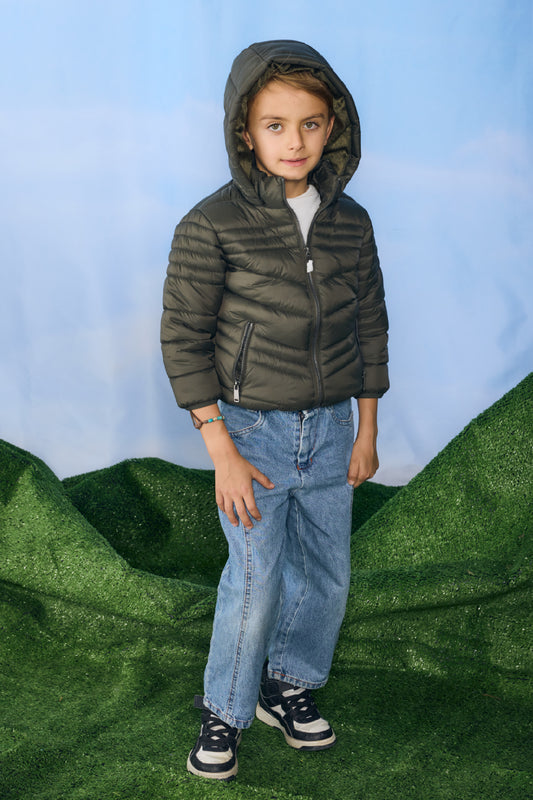 FELIPE FUR HOOD BABY BOYS