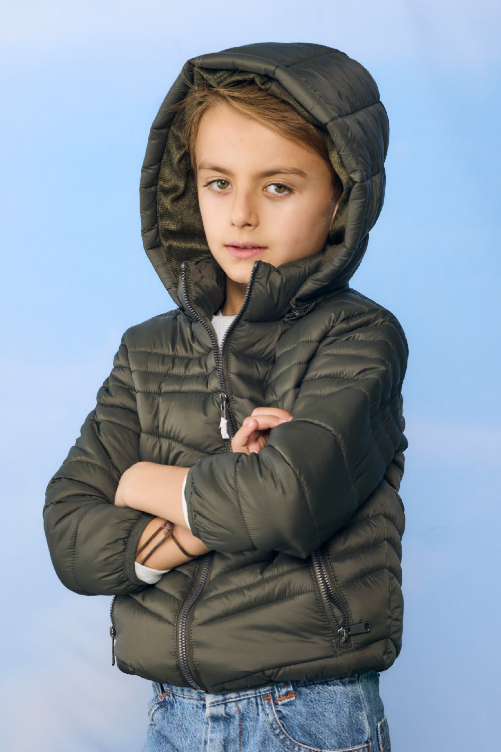 FELIPE FUR HOOD BABY BOYS