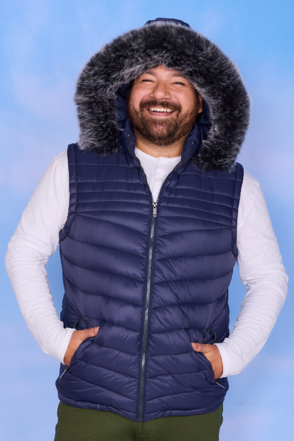 MILAN RIB HOOD FUR TRIM PLUS