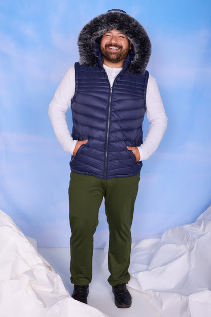MILAN RIB HOOD FUR TRIM  PLUS